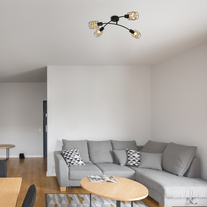 Rabalux - Lampadario da incasso 4xE14/25W/230V