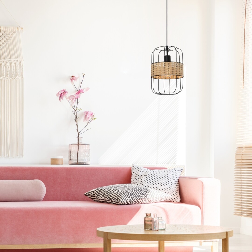 Rabalux - Lampadario su corda 1xE27/40W/230V
