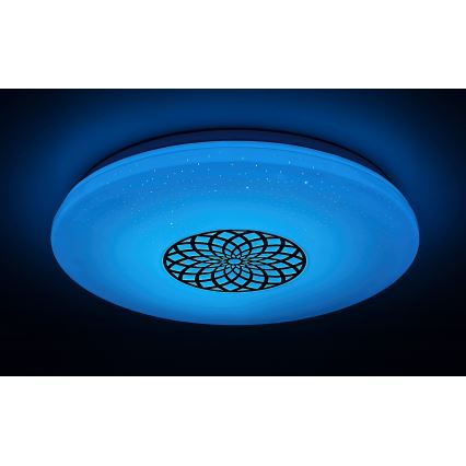 Rabalux - Plafoniera LED RGB dimmerabile LED/24W/230V 3000-6500K Wi-Fi Tuya diametro 39,5 cm + telecomando