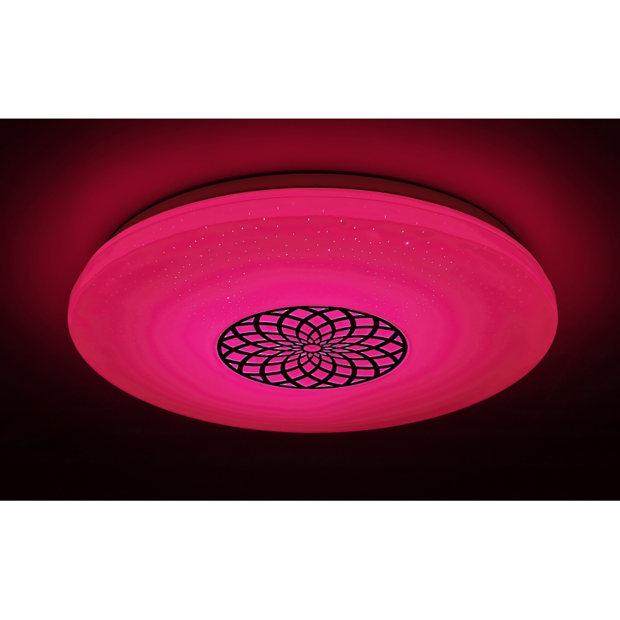 Rabalux - Plafoniera LED RGB dimmerabile LED/24W/230V 3000-6500K Wi-Fi Tuya diametro 39,5 cm + telecomando