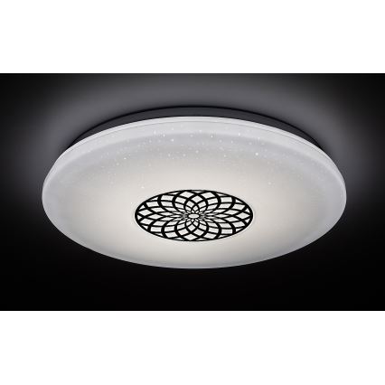 Rabalux - Plafoniera LED RGB dimmerabile LED/24W/230V 3000-6500K Wi-Fi Tuya diametro 39,5 cm + telecomando