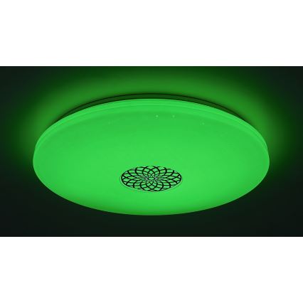 Rabalux - Plafoniera LED RGB dimmerabile LED/40W/230V 3000-6500K Wi-Fi Tuya diametro 60 cm + telecomando