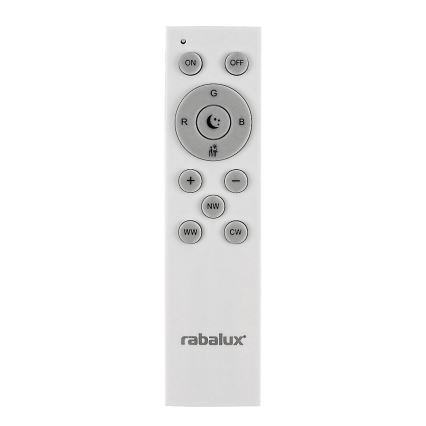 Rabalux - Plafoniera LED RGB dimmerabile LED/40W/230V 3000-6500K Wi-Fi Tuya diametro 60 cm + telecomando