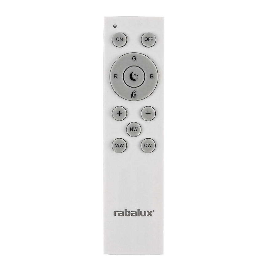 Rabalux - Plafoniera LED RGB dimmerabile LED/40W/230V 3000-6500K Wi-Fi Tuya diametro 60 cm + telecomando