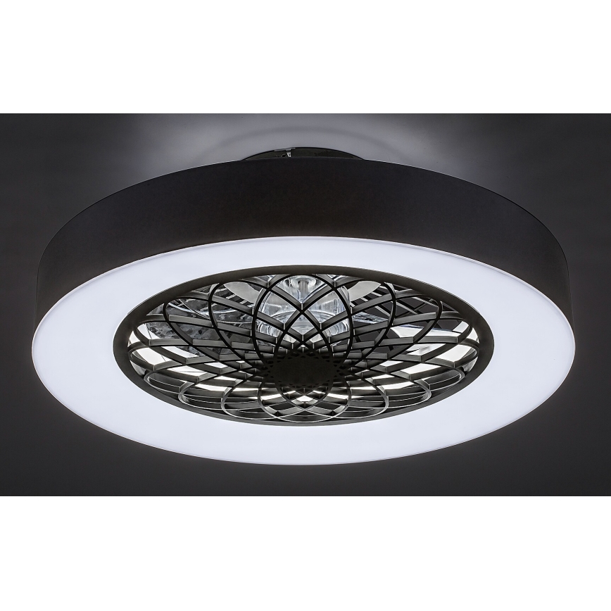 Rabalux - Plafonnier à intensité variable avec ventilateur LED/35W/230V 3000-6000K + télécommande