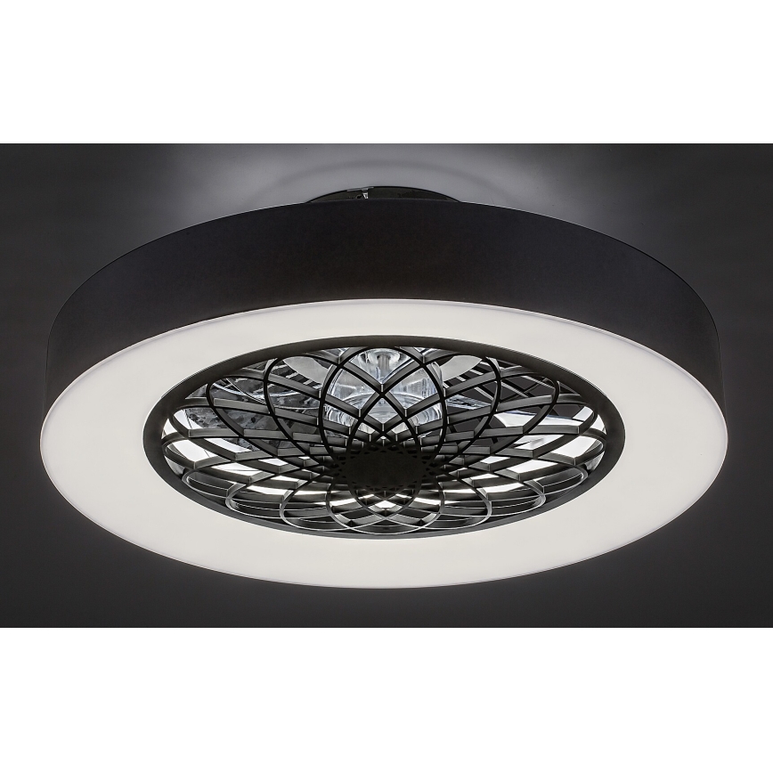 Rabalux - Plafonnier à intensité variable avec ventilateur LED/35W/230V 3000-6000K + télécommande