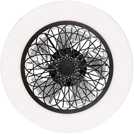 Rabalux - Plafonnier à intensité variable avec ventilateur LED/35W/230V 3000-6000K + télécommande