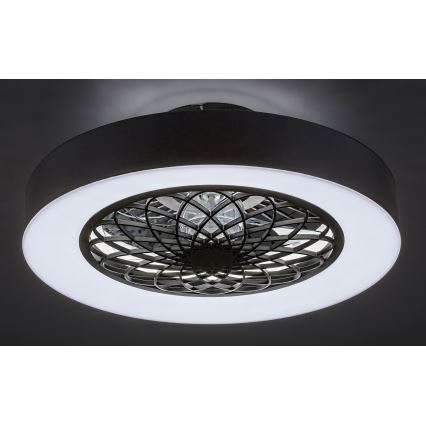 Rabalux - Plafonnier à intensité variable avec ventilateur LED/35W/230V 3000-6000K + télécommande