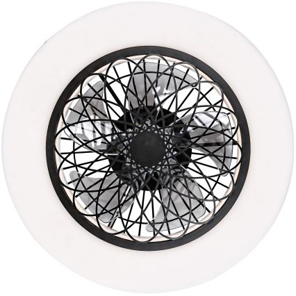 Rabalux - Plafonnier à intensité variable avec ventilateur LED/35W/230V 3000-6000K + télécommande