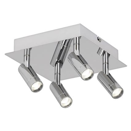 Rabalux 5496 - Spot LED GEORGE 4xLED/5,6W/230V Chrome brillant IP44