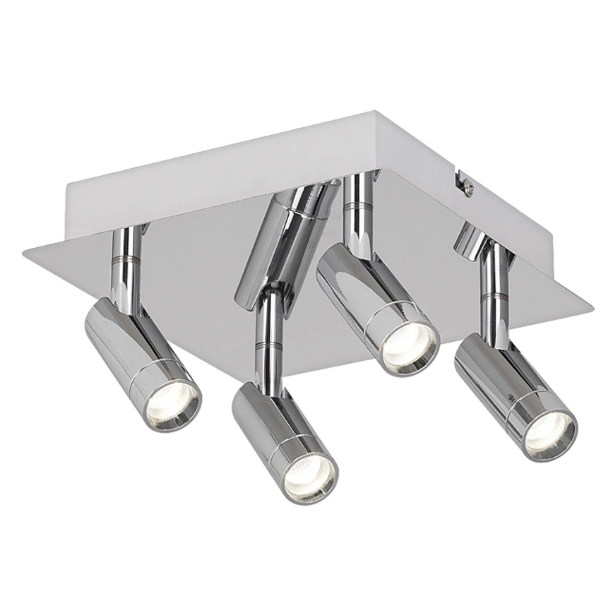 Rabalux 5496 - Spot LED GEORGE 4xLED/5,6W/230V Chrome brillant IP44