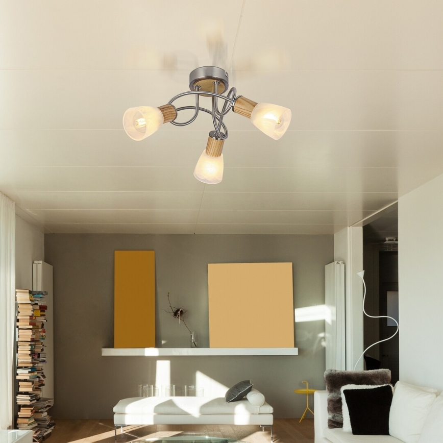 Rabalux 5539 - Kronleuchter GAVIN 3xE14/40W/230V