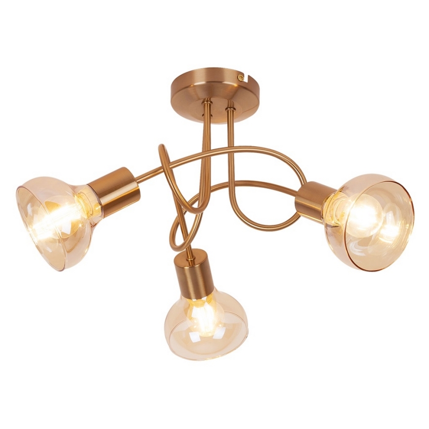 Rabalux 5548 - Kronleuchter HOLLY 3xE14/40W/230V gold