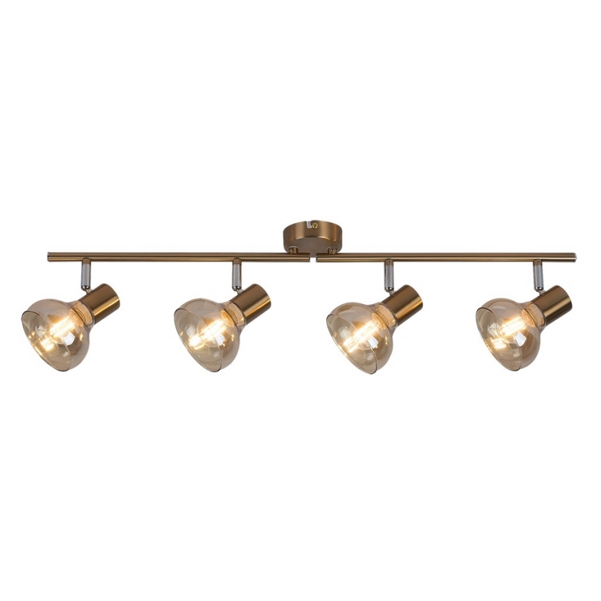 Rabalux 5550 - Faretto HOLLY 4xE14/40W/230V oro