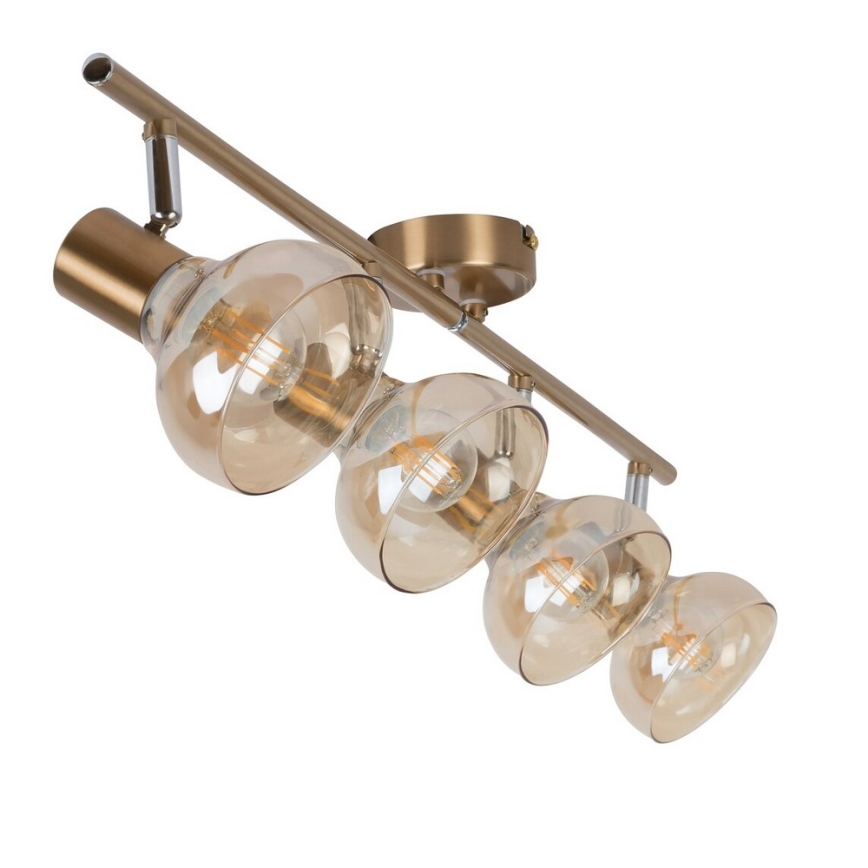 Rabalux 5550 - Faretto HOLLY 4xE14/40W/230V oro
