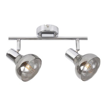 Rabalux 5556 - Spot HOLLY 2xE14/40W/230V Chrome brillant