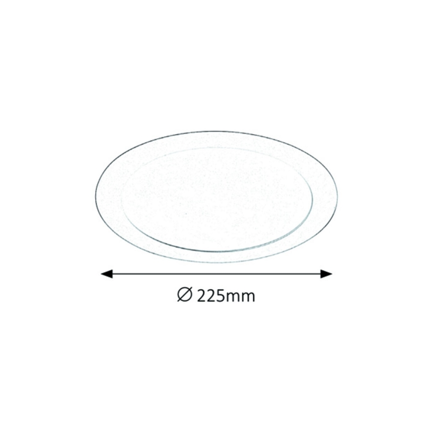 Rabalux - Lampada LED da incasso LED/18W/230V
