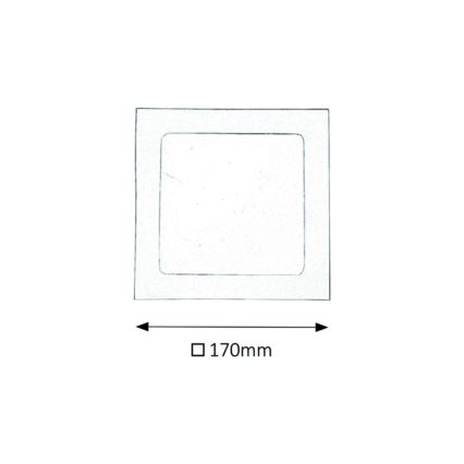 Rabalux - Lampada LED da incasso per bagni LED/12W/230V IP44 4000K