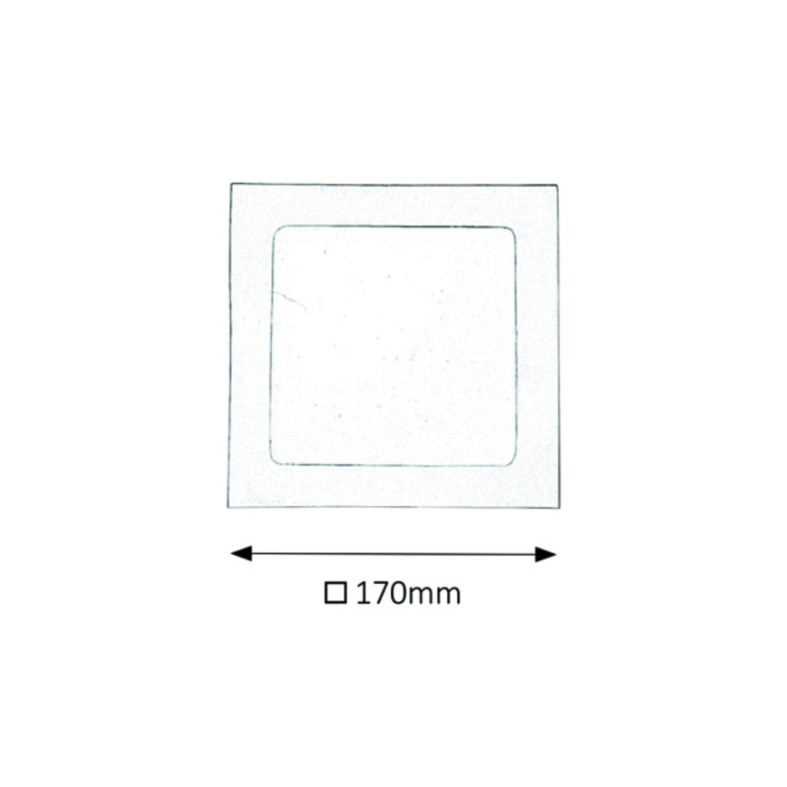 Rabalux - Lampada LED da incasso per bagni LED/12W/230V IP44 4000K