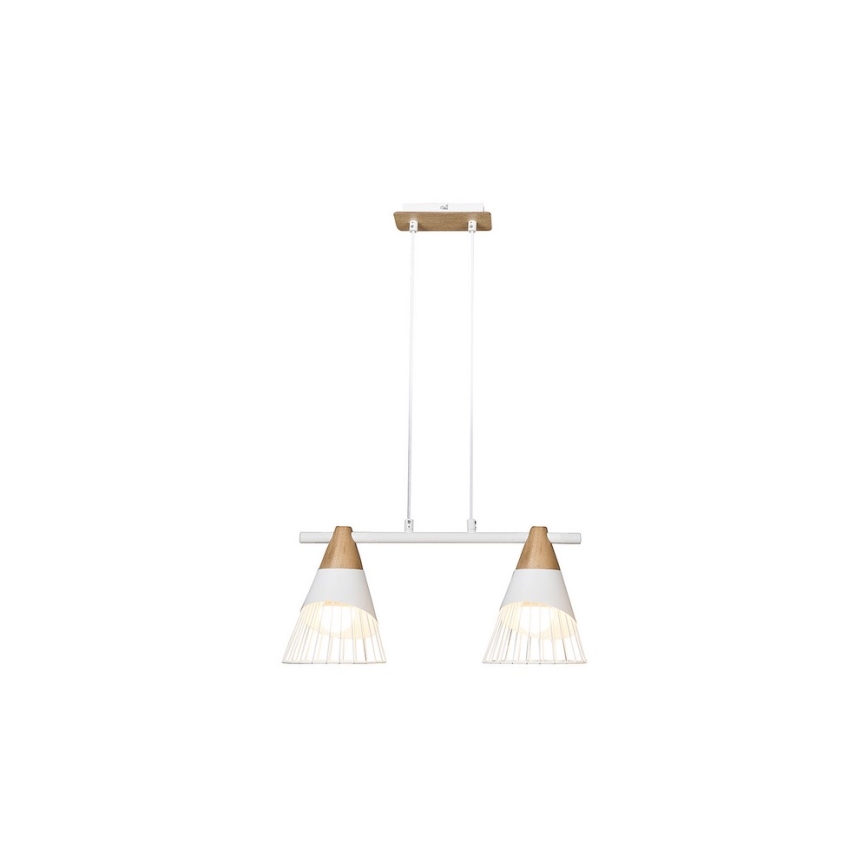 Rabalux - Lampadario a sospensione con filo 2xE27/60W/230V