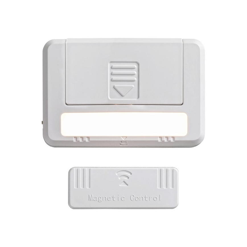 Rabalux 5675 - SET 2x Éclairage LED pour meuble MAGNUS LED/0,5W/3V