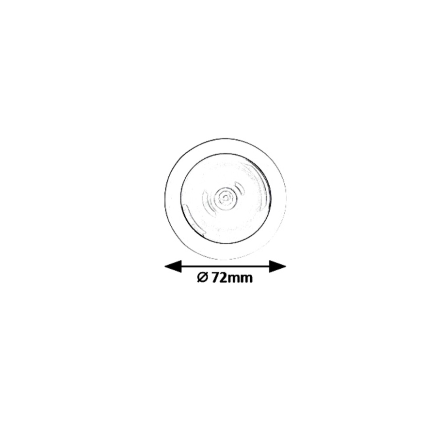Rabalux - Lampada notturna LED con sensore LED/0,5W/3xAAA 4000K