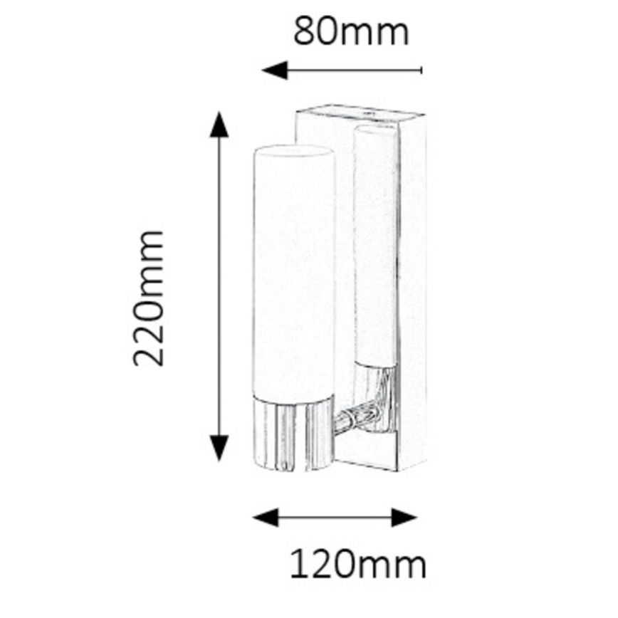 Rabalux - Applique murale LED pour salle de bains JIM LED/5W/230V IP44