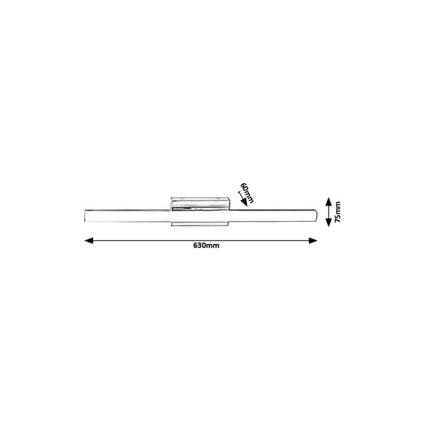 Rabalux - Applique a LED da bagno LED/13W/230V IP44