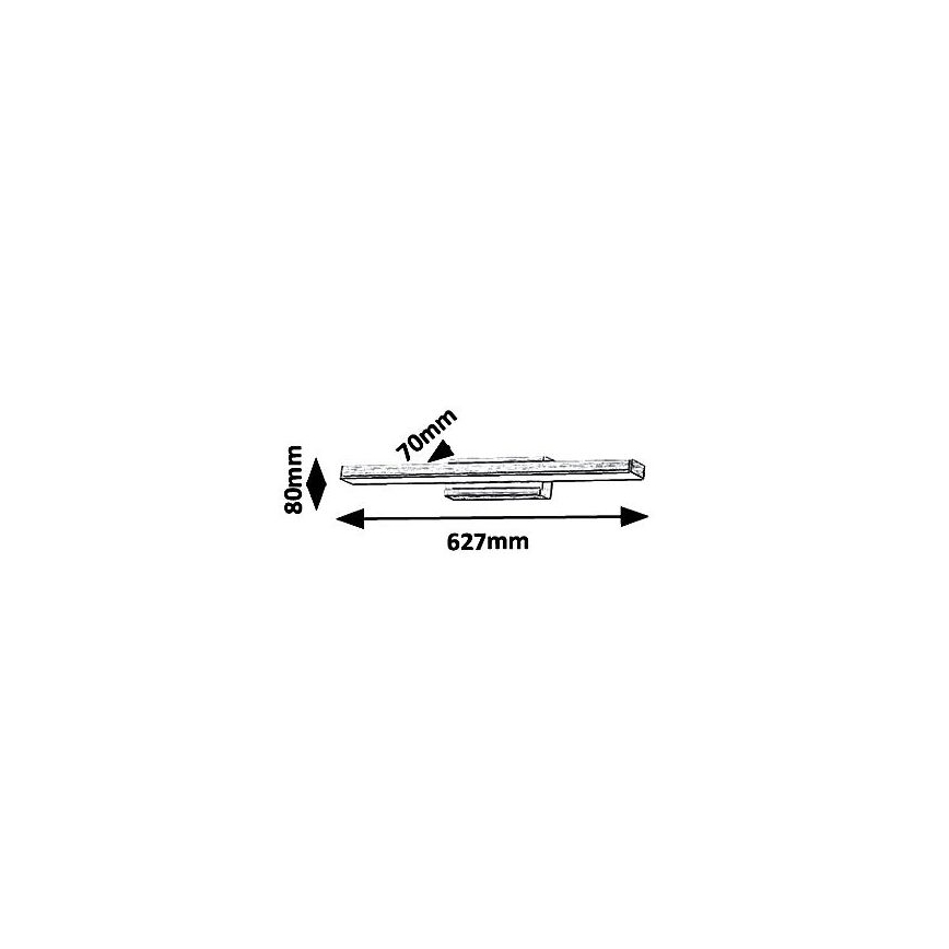 Rabalux - Illuminazione a LED per specchi da bagno LED/18W/230V IP44
