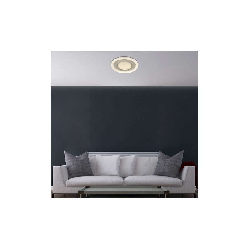Rabalux 6294 - Plafoniera LED SIREN LED/50W/230V