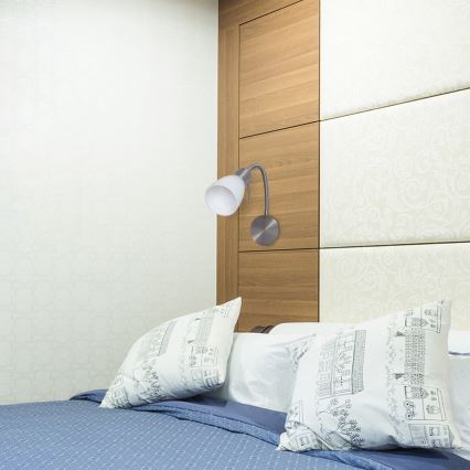 Rabalux 6300 - Lampada flessibile SOMA 1xE14/40W/230V