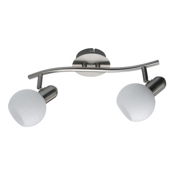 Rabalux 6342 - Plafoniera AUREL 2xE14/40W/230V