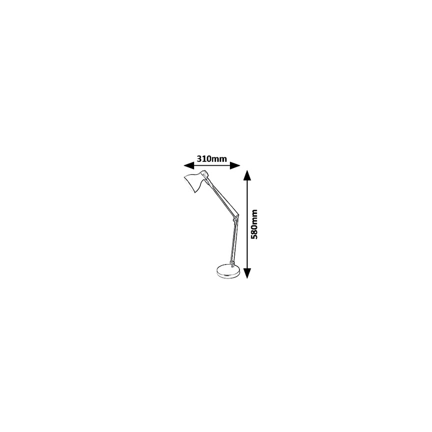 Rabalux 6410 - Tischlampe CARTER 1xE14/11W/230V