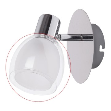 Rabalux 6835 - Vetro di ricambio per lampada DAVE E14