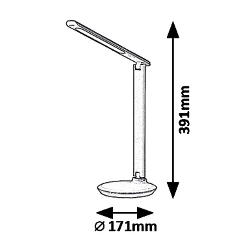 Rabalux 6979 - Lampe de table dimmable LED OSIAS LED/9W/230V