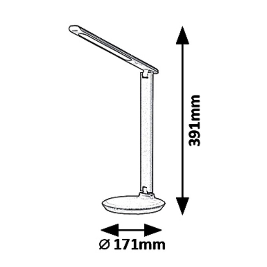 Rabalux 6980 - Lampada da tavolo LED dimmerabile OSIAS LED/9W/230V