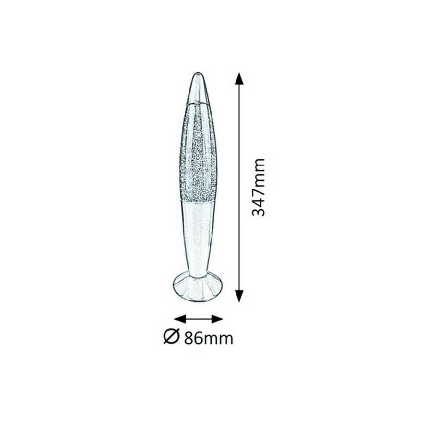 Rabalux - Lampada da tavolo per bambini 1xE14/25W/230V