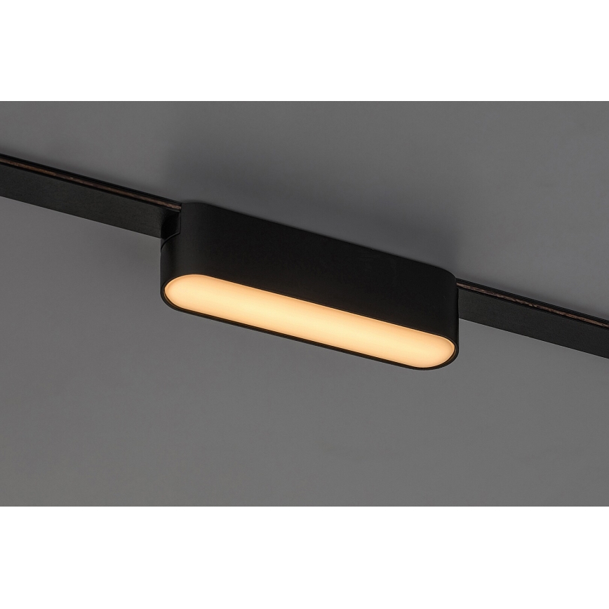 Rabalux - LED Plafoniera per binario monofase LED/6W/230V 3000K 11,5 cm nero