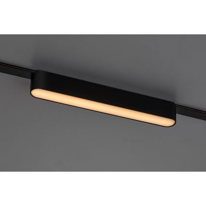 Rabalux - LED Plafoniera per binario monofase LED/12W/230V 3000K 22 cm nero