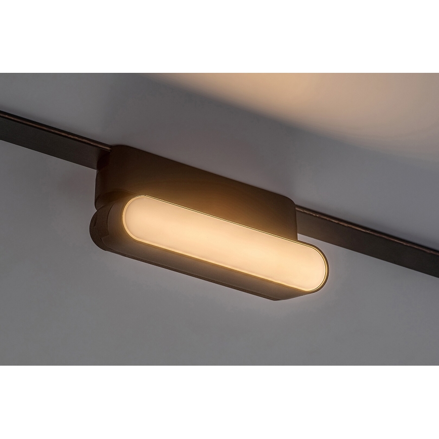 Rabalux - LED Plafoniera per binario monofase LED/6W/230V 3000K 11,5 cm nero