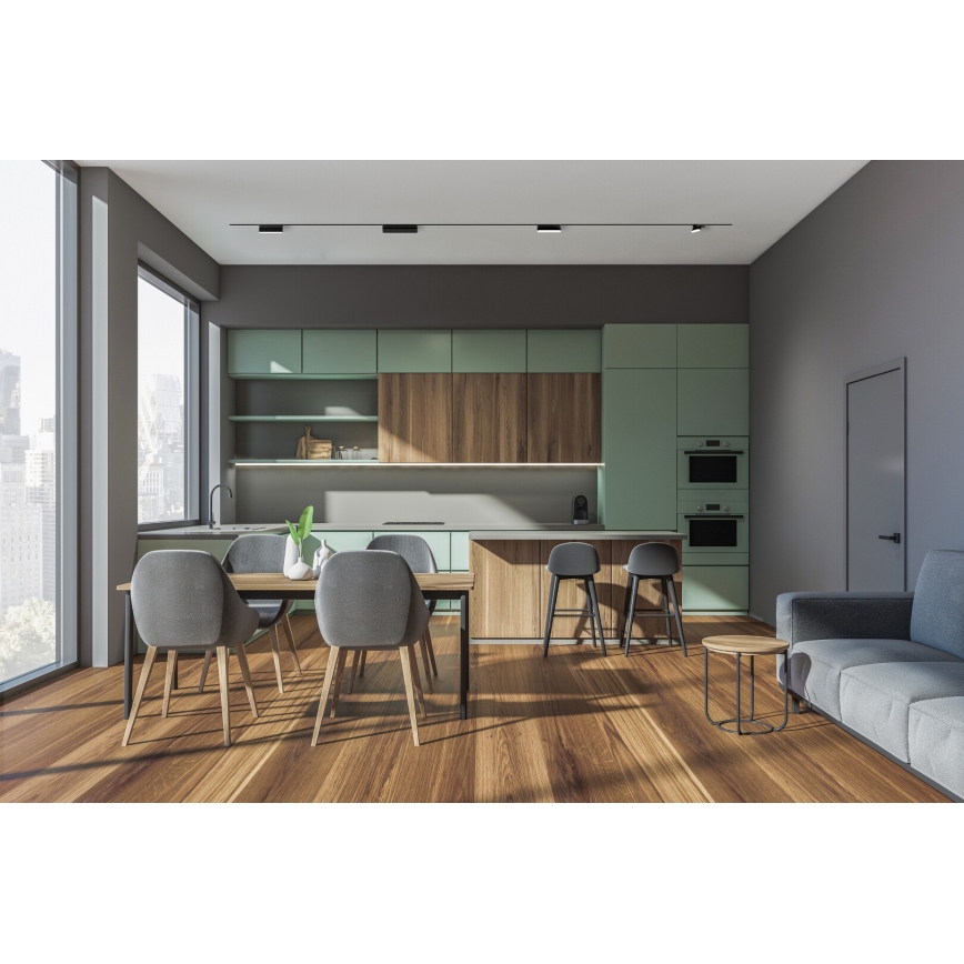 Rabalux - LED-Deckenleuchte für 1-Phasen-Schienensystem LED/16W/230V 3000K 33 cm schwarz