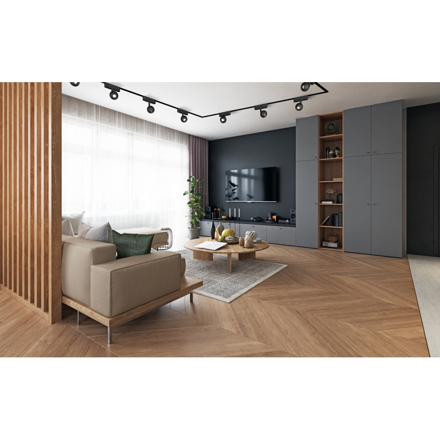 Rabalux - LED Faretto per binario monofase LED/5W/230V 3000K nero
