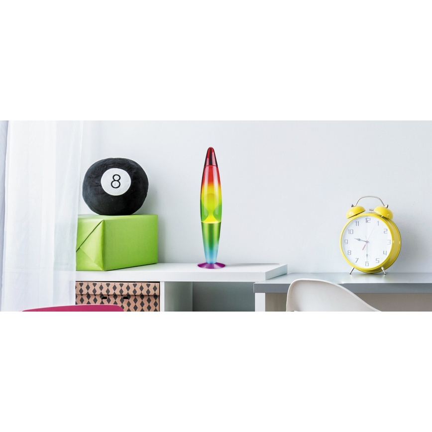 Rabalux 7011 - Lampe à lave LOLLIPOP G45 1xE14/25W/230V