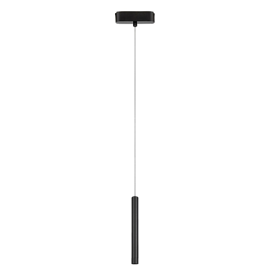 Rabalux - Lampadario LED a sospensione con filo per sistema ferroviario monofase LED/5W/230V 3000K nero