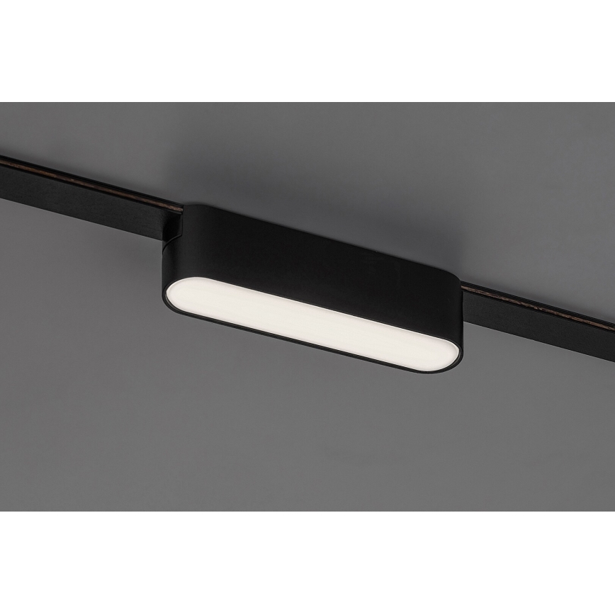 Rabalux - LED Plafoniera per binario monofase LED/6W/230V 3000K 11,5 cm nero
