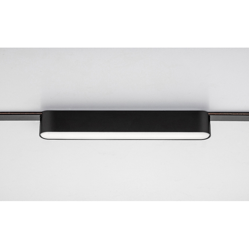 Rabalux - Plafonnier pour système de rail monophasé LED/12W/230V 4000K 22 cm noir