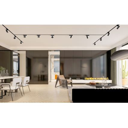 Rabalux - LED Faretto per binario monofase LED/6W/230V 4000K nero
