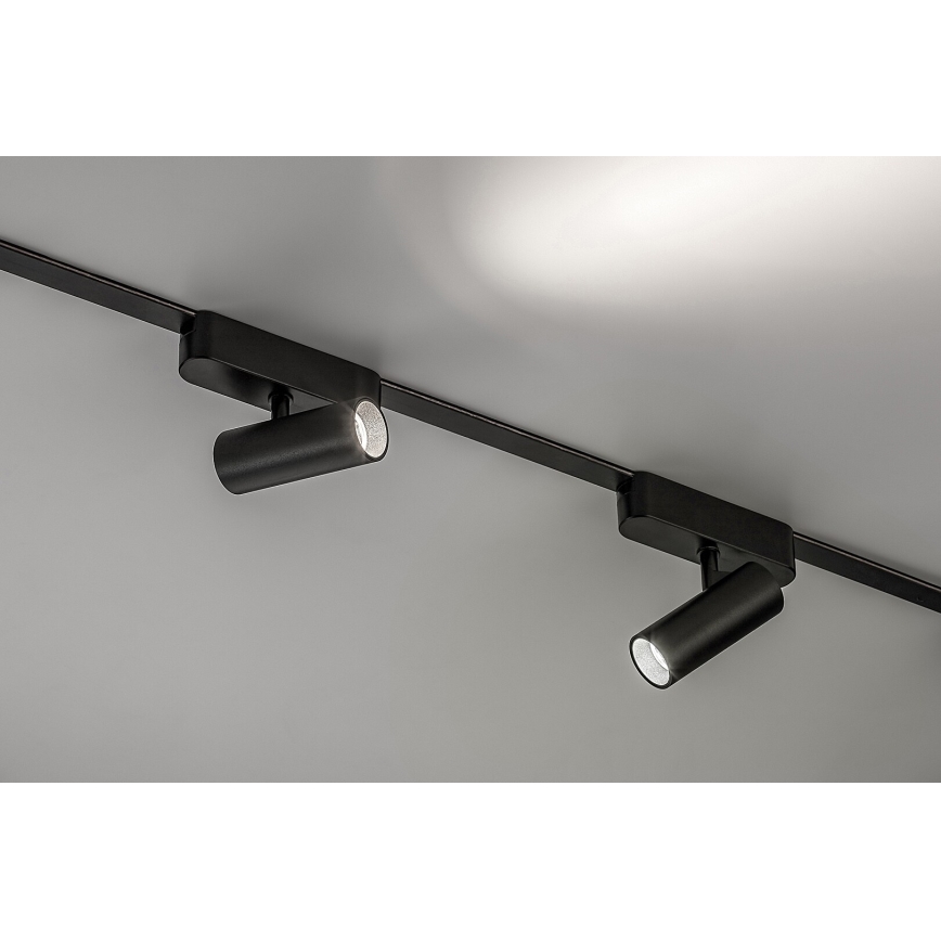 Rabalux - LED Faretto per binario monofase LED/6W/230V 4000K nero