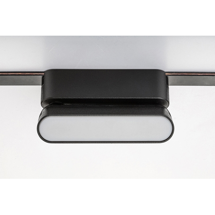 Rabalux - LED Plafoniera per binario monofase LED/6W/230V 4000K 11,5 cm nero