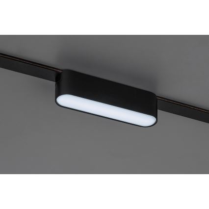 Rabalux - Dimmbare LED-Deckenleuchte für 1-Phasen-Schienensystem LED/6W/24V 2700-5500K Wi-Fi Tuya 11,5 cm schwarz